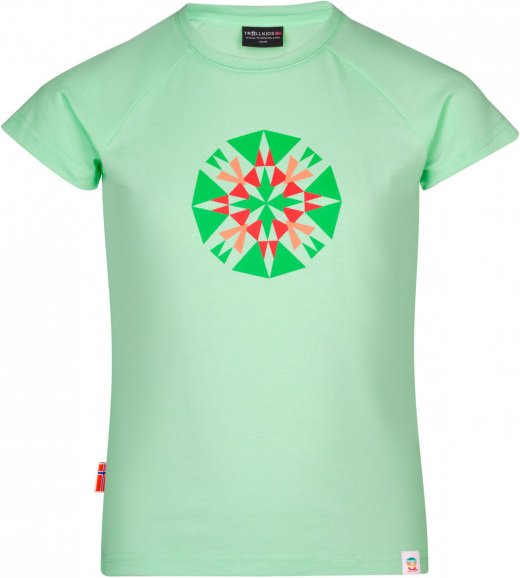 Trollkids - Girl's Senja T - T-Shirt Gr 98 grün