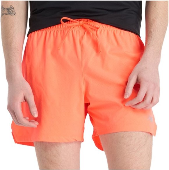New Balance - RC Short 5'' - Laufshorts Gr L rot