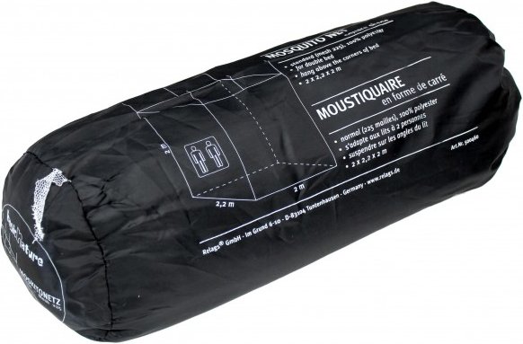 Basic Nature - Moskitonetz Klassik Doppel Mesh 850 - Moskitonetz weiß