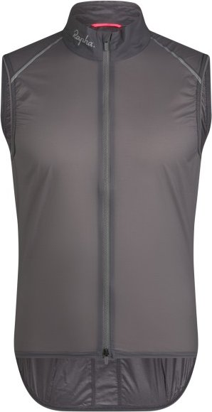 Rapha - Brevet Element Gilet - Fahrradweste Gr M grau/weiß