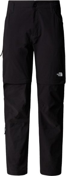 The North Face - Women's Exploration Conv Reg Straight Pant - Trekkinghose Gr 6 - Long schwarz