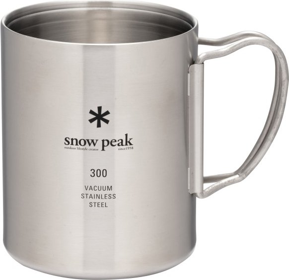 Snow Peak - Stainless Vacuum Double Wall - Becher Gr 300 ml grau