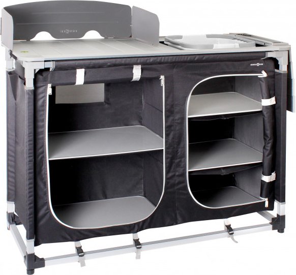 Brunner - Azabache CTW Square HWT - Campingschrank schwarz/ gray