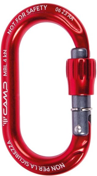 C.A.M.P. - Ekto Lock - Materialkarabiner rot