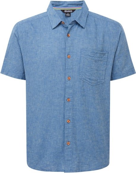 Sherpa - Habba S/S Shirt - Hemd Gr XXL blau