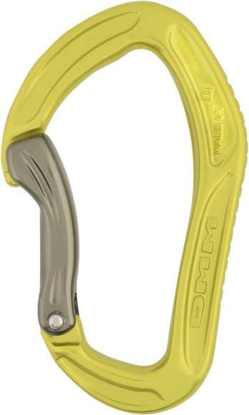 DMM - Alpha Sport Bent Gate - Schnappkarabiner gelb
