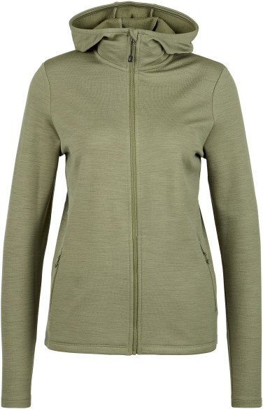 Heber Peak - Women's Merino210 EvergreenHe. Zip Hoody - Zip-Hoodie Gr XL oliv