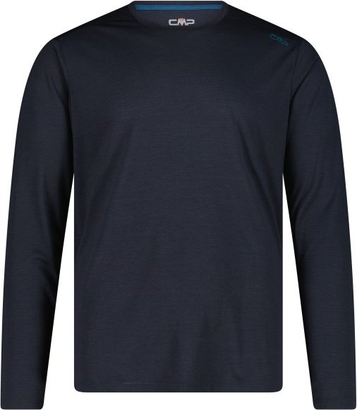 CMP - Jacquard L/S T-Shirt - Funktionsshirt Gr 50 blau