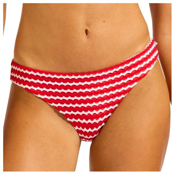 Seafolly - Women's Mesh Effect Hipster Pant - Bikini-Bottom Gr 42 orange