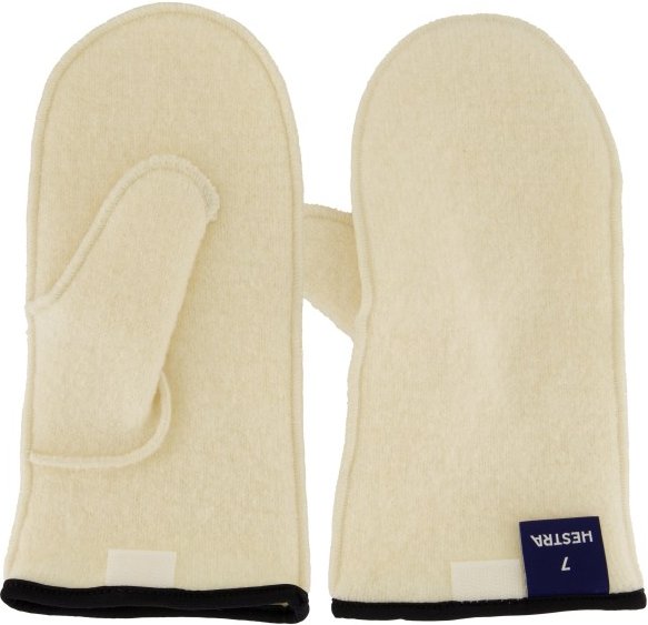 Hestra - Wakayama Wool Liner Mitt - Handschuhe Gr 10 beige