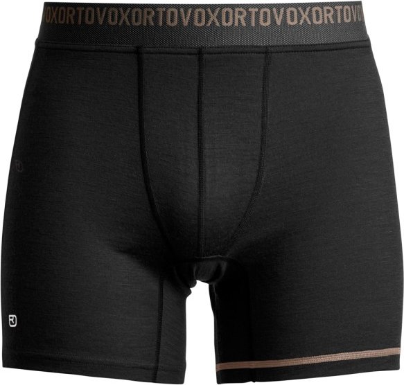 Ortovox - 185 Rock'N'Wool Boxer - Merinounterwäsche Gr S schwarz