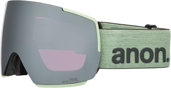 Anon - M5 S4 (VLT 6%) + Bonus Lens S2 (VLT 34%) - Skibrille grau