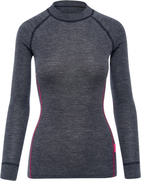 Thumbnail - Thermowave - Women's Merino Warm Active Long Sleeve Shirt - Merinounterwäsche Gr XL blau