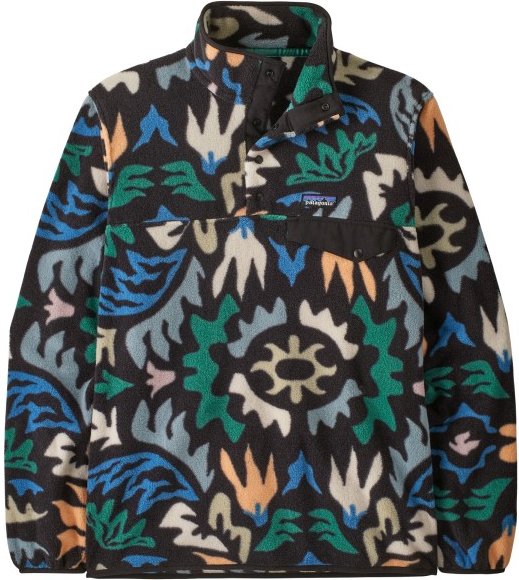 Patagonia - Lightweight Synch Snap-T P/O - Fleecepullover Gr XL schwarz