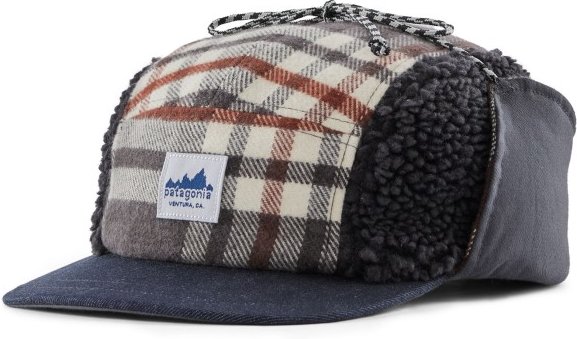 Patagonia - Range Earflap Cap - Cap Gr S grau