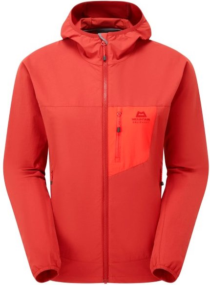 Mountain Equipment - Women's Echo Hooded Jacket - Softshelljacke Gr 34 rot