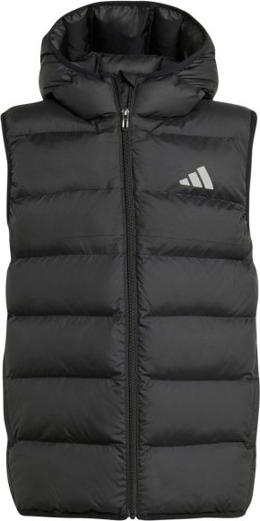 Thumbnail - adidas - Kid's Synthetic Down Vest - Kunstfaserweste Gr 176 schwarz/grau