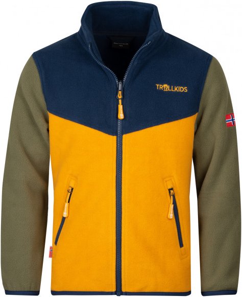 Trollkids - Kids Oppdal Jacket XT - Fleecejacke Gr 92 bunt