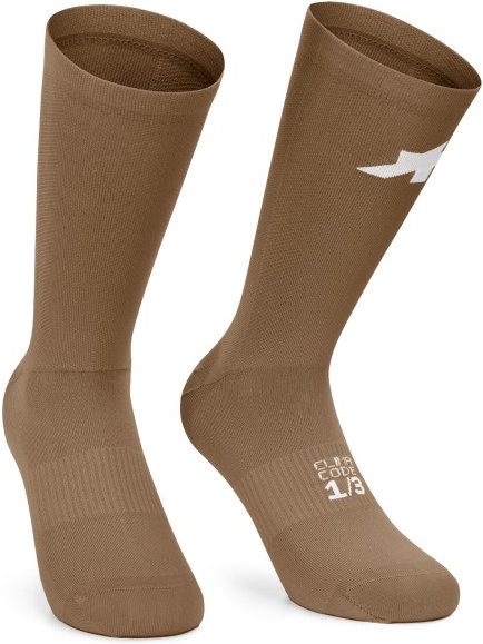 ASSOS - Racing Socks S11 - Radsocken Gr 39-42 braun