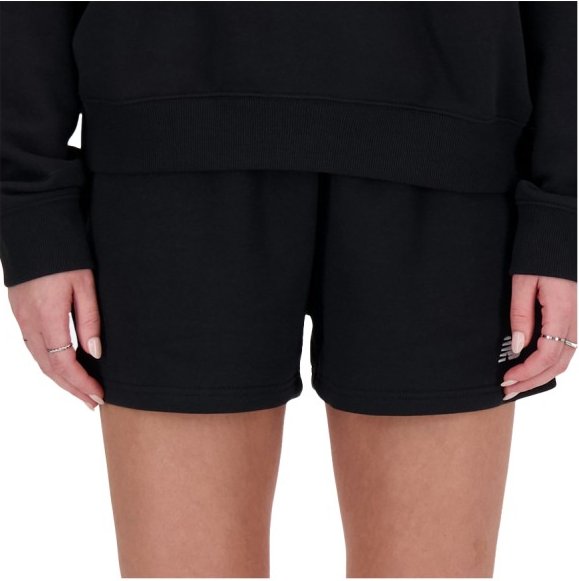 Thumbnail - New Balance - Women's Sport Essentials French Terry Short - Shorts Gr M schwarz