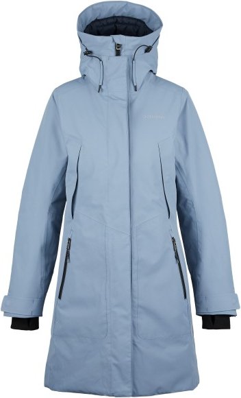 Didriksons - Women's Antje - Mantel Gr 34 grau/blau