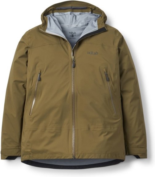 Rab - Firewall Light Jacket - Regenjacke Gr M oliv