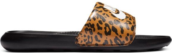 Nike - Women's Victori One Slide Print - Sandalen Gr 38 schwarz/braun