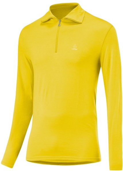 Löffler - Midlayer Evo Turtle Transtex - Fleecepullover Gr 50 gelb