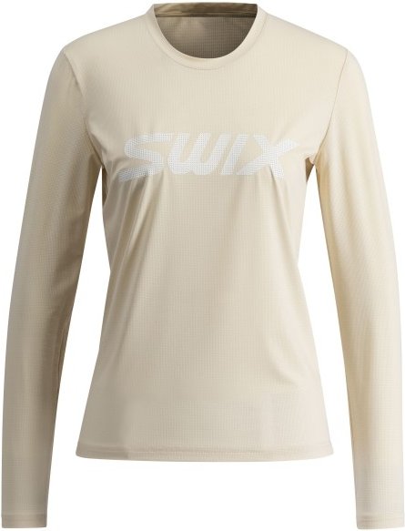Swix - Women's Relay L/S - Laufshirt Gr L beige