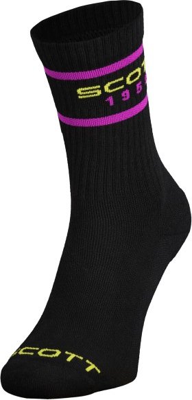 Scott - Retro Casual Crew 3-Pack - Radsocken Gr 42-44 schwarz