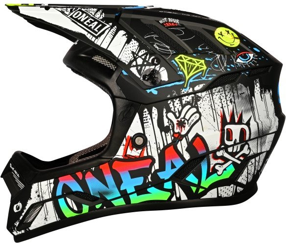 O'Neal - Backflip Helmet Rancid - Radhelm Gr S - 55/56 cm schwarz