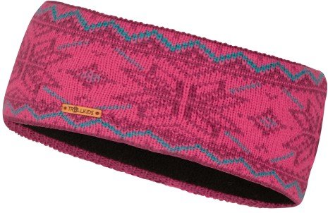 Trollkids - Girl's Rauland Headband - Stirnband Gr 52-56 cm - 6-12 Years rosa