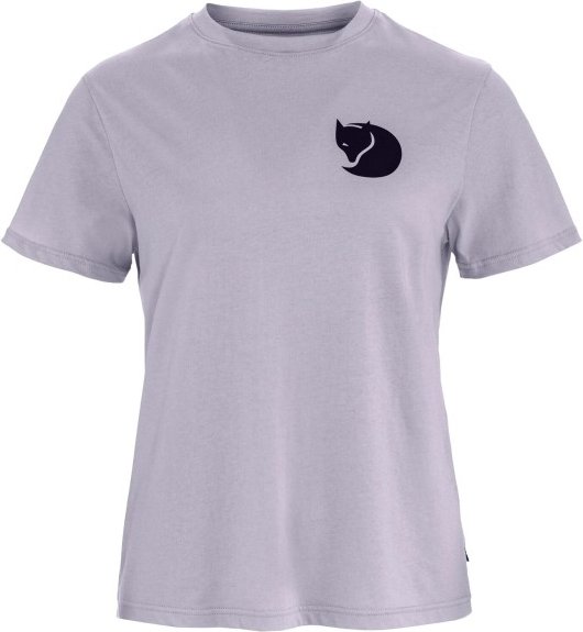 Fjällräven - Women's Fox Boxy Logo Tee - T-Shirt Gr XL lila