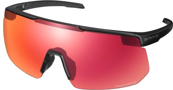 Shimano - S-Phyre 2 Road S2 (VLT 21%) + S0 (VLT 82%) - Fahrradbrille rot