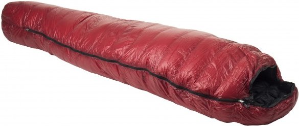 Western Mountaineering - SummerLite - Daunenschlafsack Gr 180 cm cranberry /schwarz