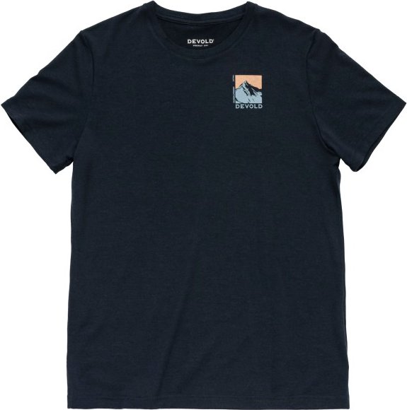 Devold - Classic Summit Tee - Merinoshirt Gr S blau