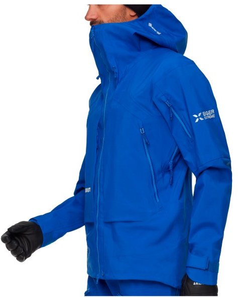 Mammut - Eiger Nordwand Pro Hardshell Hooded Jacket - Regenjacke Gr XXL blau