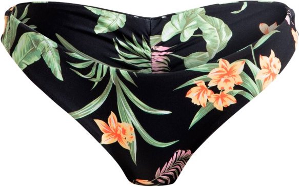 Thumbnail - Roxy - Women's Print Beach Classics Cheeky - Bikini-Bottom Gr XXL schwarz