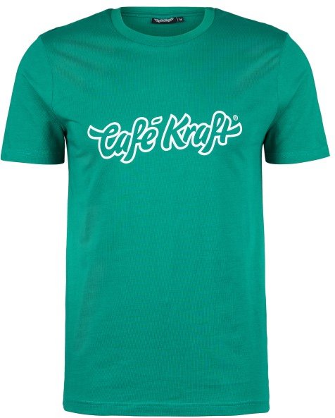 Café Kraft - Classic T-Shirt - T-Shirt Gr M türkis