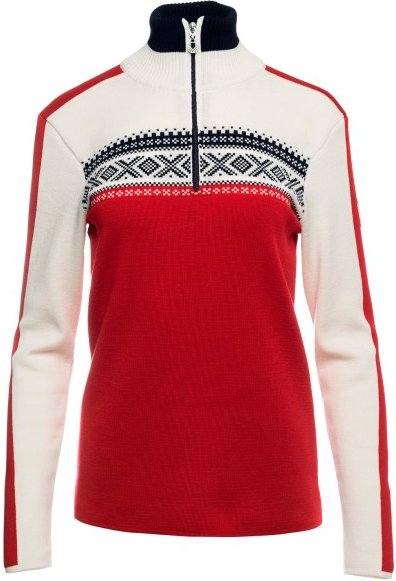 Dale of Norway - Women's Dystingen Sweater - Merinopullover Gr M rot