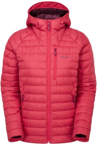 Rab - Women's Microlight Alpine Jacket - Daunenjacke Gr 42 rot