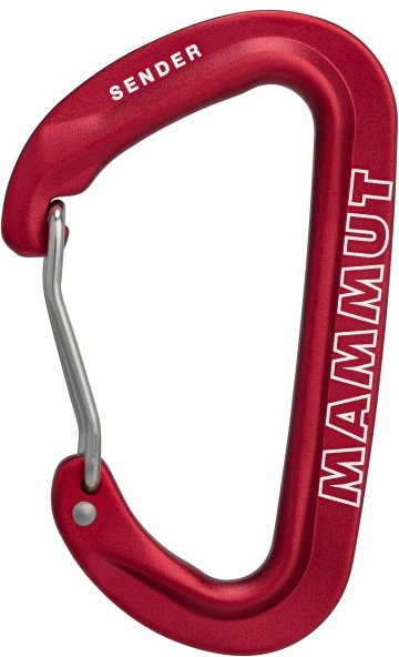 Mammut - Sender Wire Carabiner - Schnappkarabiner rot