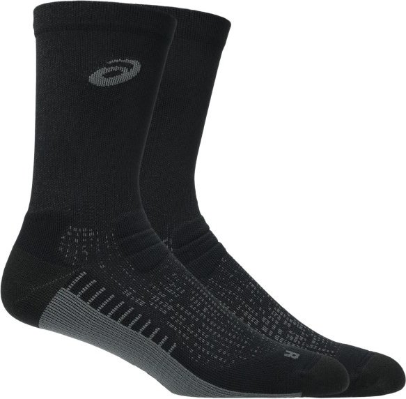 Asics - Performance Run Sock Crew - Laufsocken Gr 43-46 schwarz