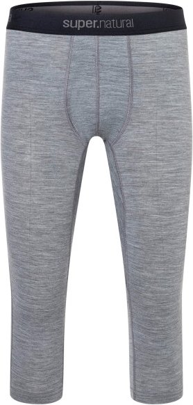 super.natural - Tundra 175 Tight 3/4 - Lange Unterhose Gr 52 - L grau