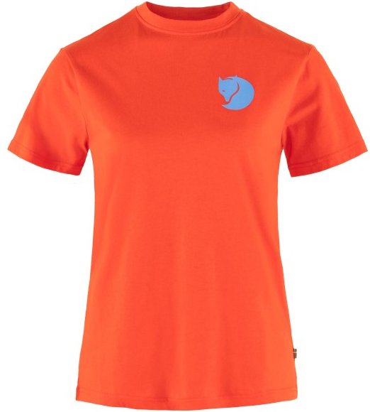 Fjällräven - Women's Fox Boxy Logo Tee - T-Shirt Gr XS rot