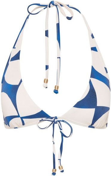 Seafolly - Women's Sunray Long Line Halter Bra - Bikini-Top Gr 42 weiß