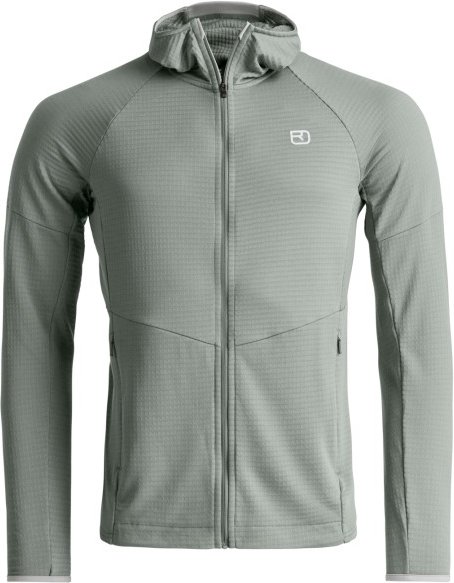 Ortovox - Fleece Light Grid Hoody - Fleecejacke Gr XXL grau