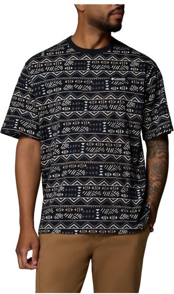 Columbia - CSC Heavyweight Printed Tee - T-Shirt Gr XXL schwarz