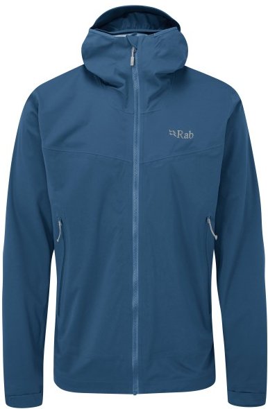 Thumbnail - Rab - Kinetic 2.0 Jacket - Regenjacke Gr XXL blau
