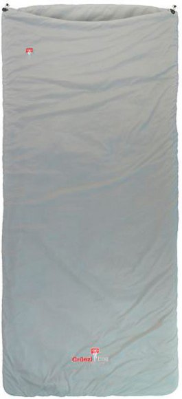 Grüezi Bag - Schlafsackwarmer Youth - Reiseschlafsack Gr 170 cm grau